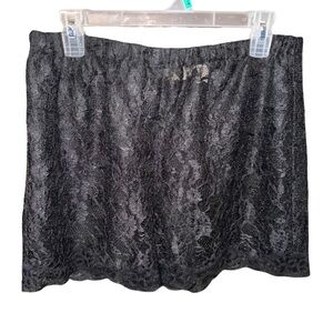 Vintage Victoria Secret Lace Shorts - Double Lined- See through